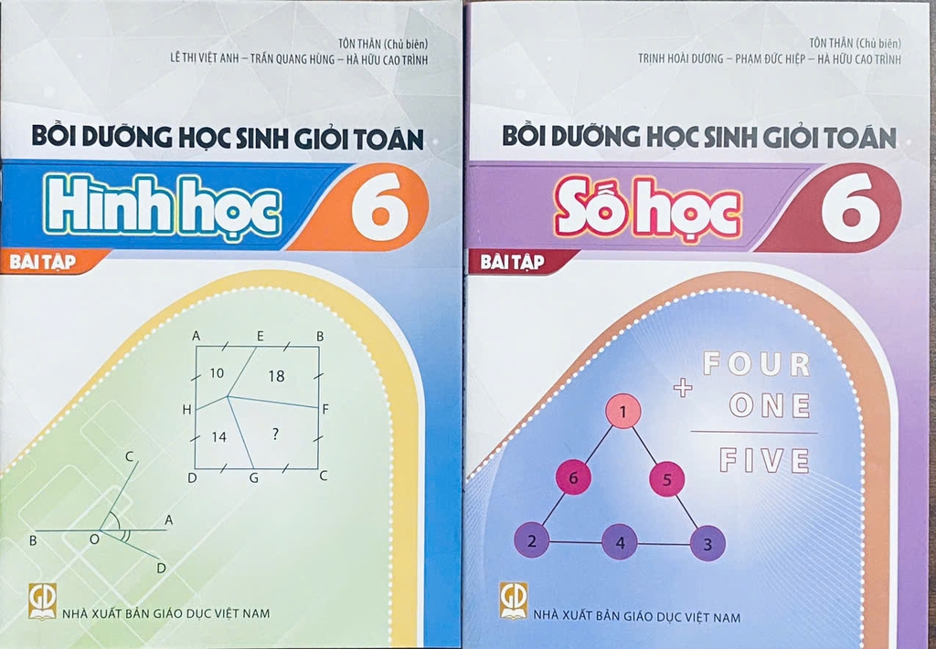 Bồi dưỡng học sinh giỏi toán 6 (bộ 4 cuốn) - Vũ Hữu Bình