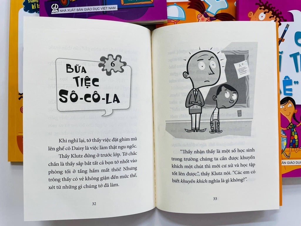 Bộ Truyện Trường Học Kỳ Lạ -5 Cuốn