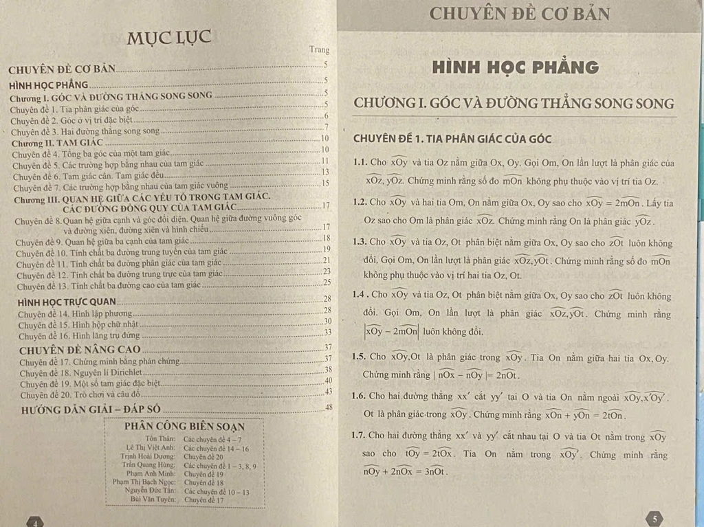 Bồi dưỡng học sinh giỏi toán 7 (bộ 4 cuốn) - Vũ Hữu Bình