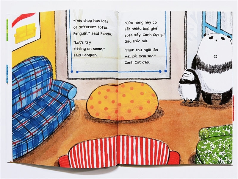 Combo 2 Cuốn Sách Chiếc Sofa Hoàn Hảo + Buổi Cắm Trại Hoàn Hảo