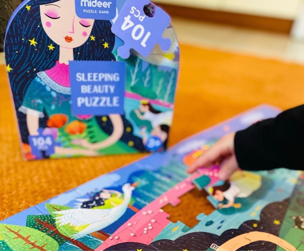 ĐỒ CHƠI GHÉP HÌNH MIDEER SLEEPING BEAUTY PUZZLE CHO BÉ 3+- 104 Chi Tiết