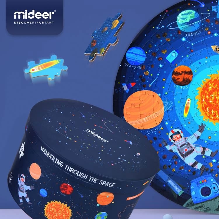 Đồ Chơi Ghép Hình Mideer Wandering Through The Space Cho Bé 5+