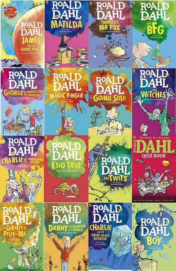 Roald Dahl Collection – Bộ Sách Tiếng Anh 16 Cuốn Cho Bé Kèm File Nghe
