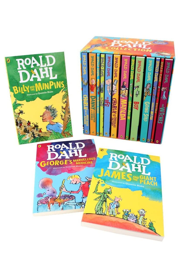 Roald Dahl Collection – Bộ Sách Tiếng Anh 16 Cuốn Cho Bé Kèm File Nghe