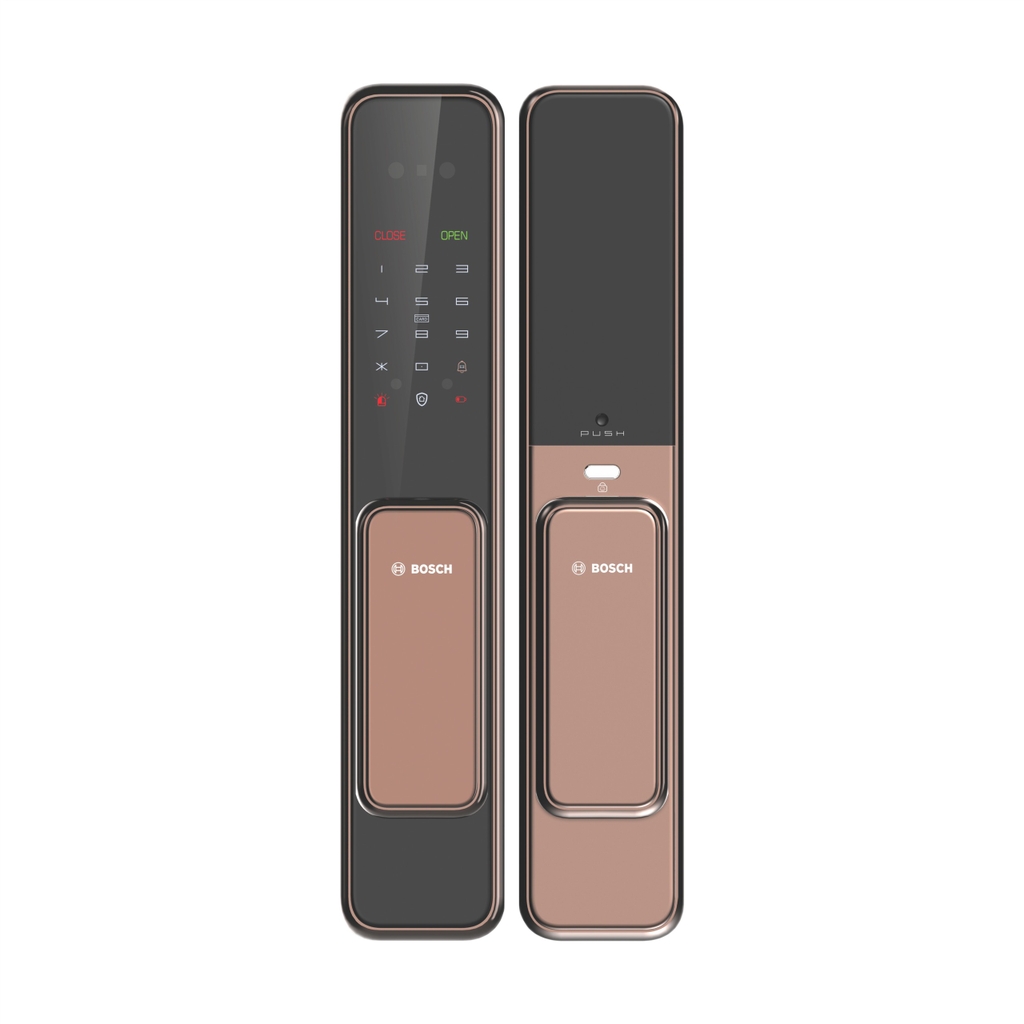Khóa Cửa Vân Tay BOSCH EL600F EU AMBER GOLD APP