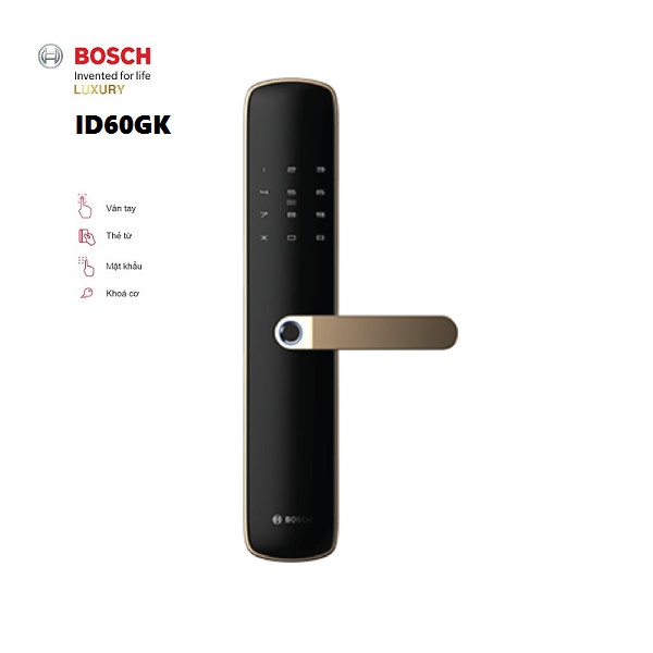 Khóa Cửa Vân Tay BOSCH ID 60 (GOLD)