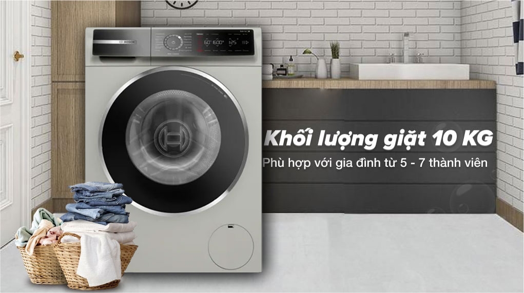 MÁY GIẶT BOSCH WGB2560X0 SERIE 8 10KG