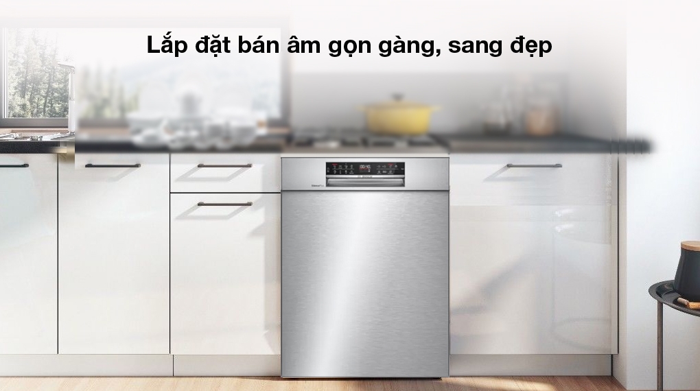 Máy Rửa Bát Âm Tủ BOSCH TGB.SMU6ECS57E|Serie 6