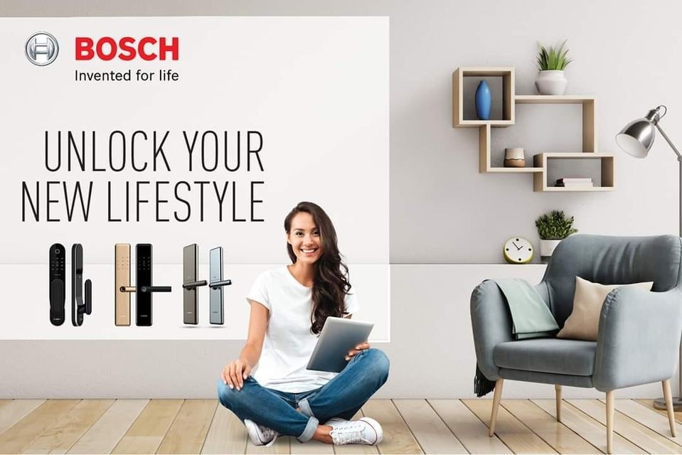 Khóa cửa vân tay, khóa điện tử BOSCH Chính Hãng