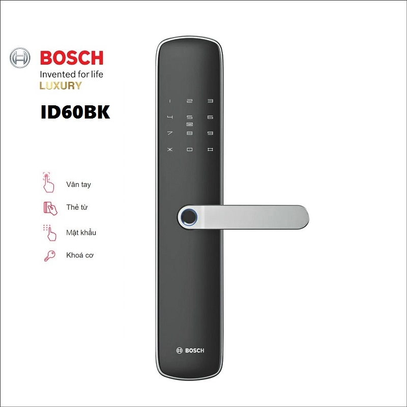 Khám phá khóa cửa vân tay BOSCH ID 60 EU GRAY, tạo nên sự an toàn và tiện nghi cho không gian sống của bạn. Với thiết kế tối ưu, đáp ứng mọi nhu cầu của gia đình bạn.