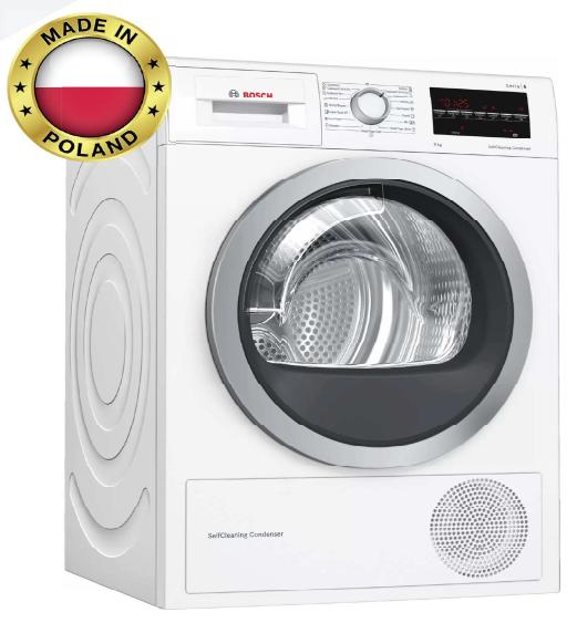 Máy sấy quần áo BOSCH HMH.WTW85400SG