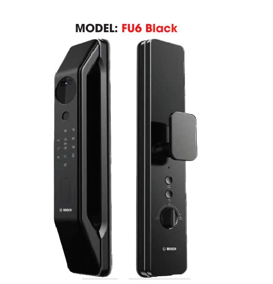 Khóa cửa vân tay BOSCH FU6 BLACK