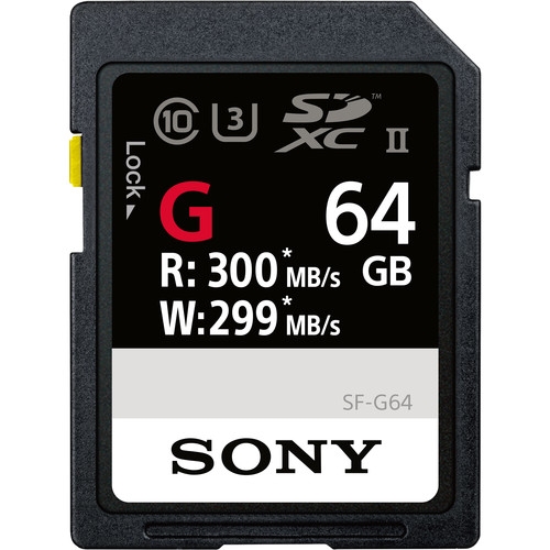 Thẻ nhớ SDXC SONY 64GB 300MB/S ( SF-G64/T1 )
