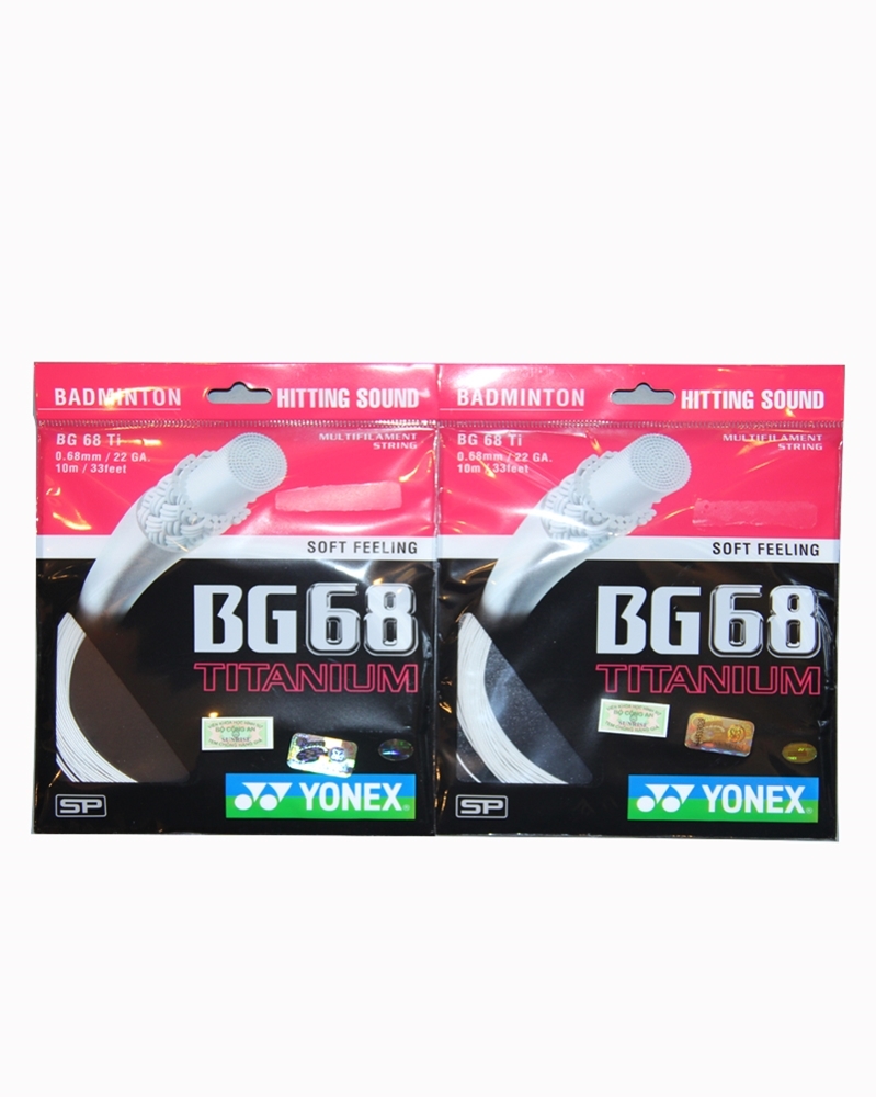 Dây cước căng vợt Yonex BG 68 Titanium