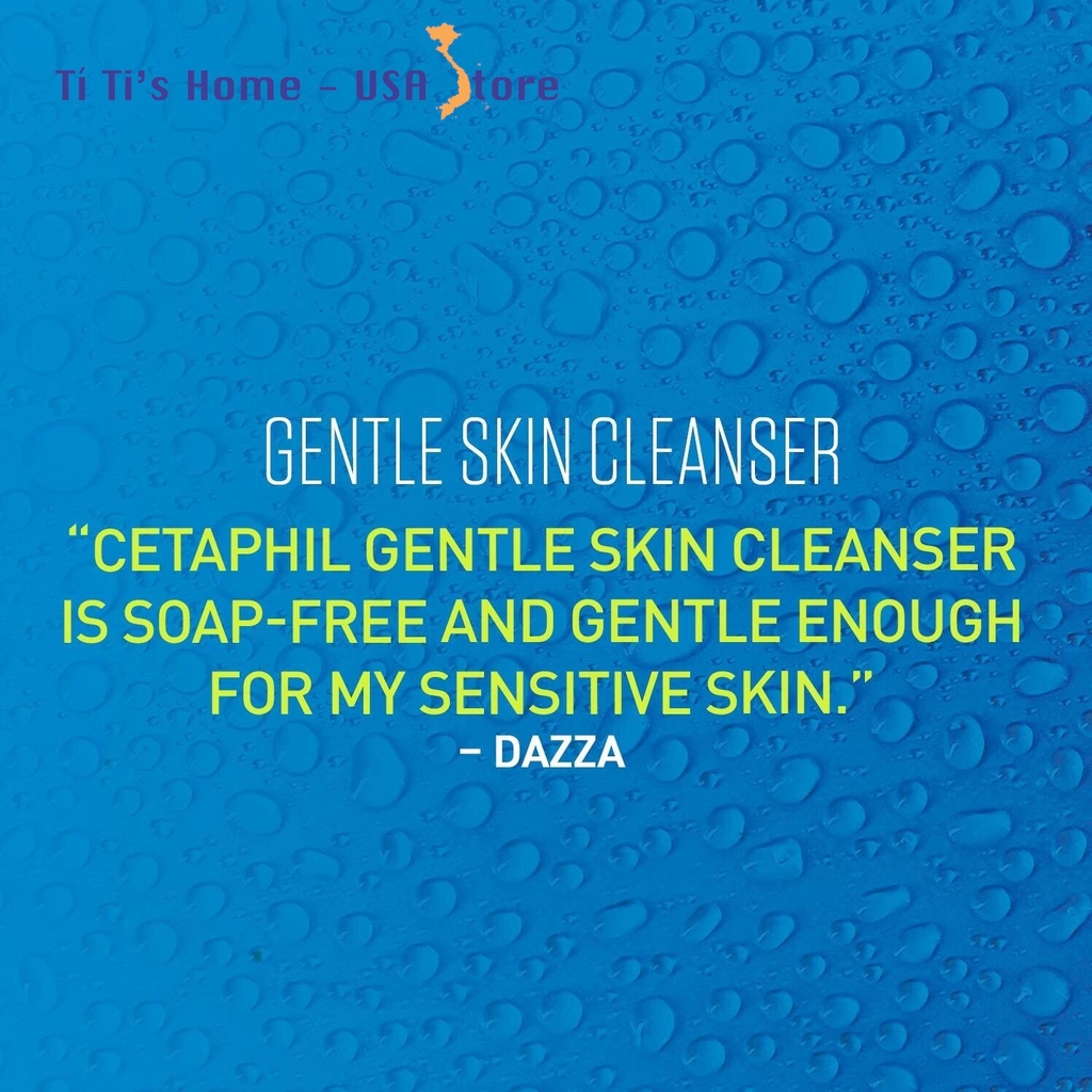 Cetaphil, Gentle Skin Cleanser dành cho mọi loại da, chai 473 ml