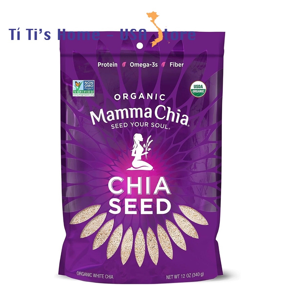 Organic Mamma Chia, hạt Chia, 340 gam