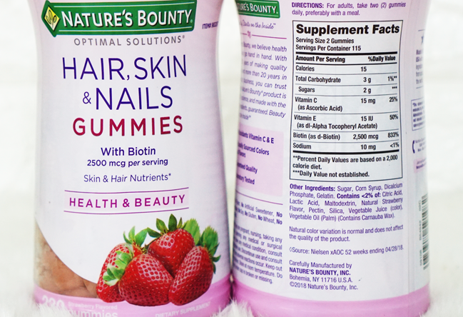 KẸO DẺO MỌC TÓC HAIR SKIN & NAILS GUMMIES NATURE'S BOUNTY | Lona Store KẸO DẺO MỌC TÓC HAIR SKIN & NAILS GUMMIES NATURE'S BOUNTY | Lona Store