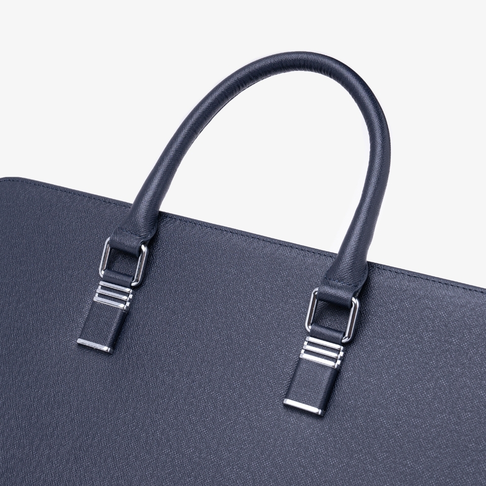 Cặp xách da nam cao cấp da bò Taiga CGL07 khóa số