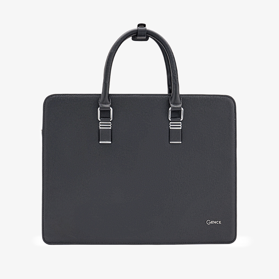 Cặp xách da nam cao cấp da bò Taiga CGL08 khóa số