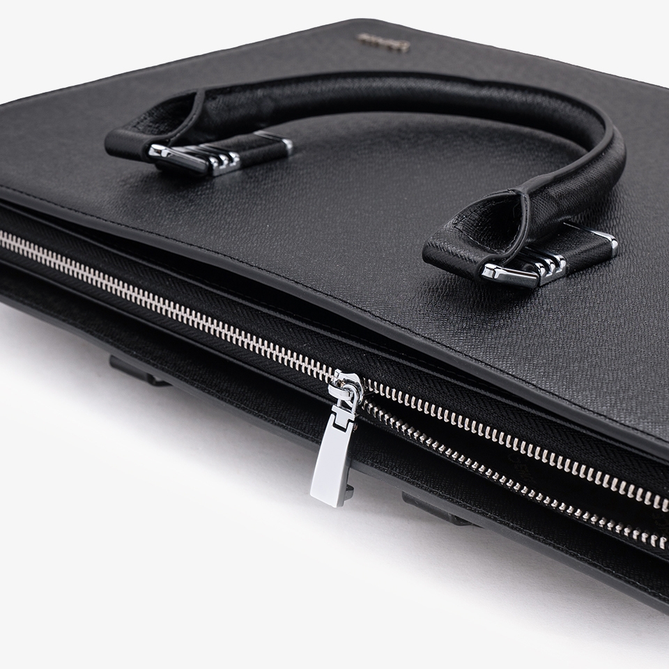 Cặp xách da nam cao cấp da bò Taiga CGL08 khóa số