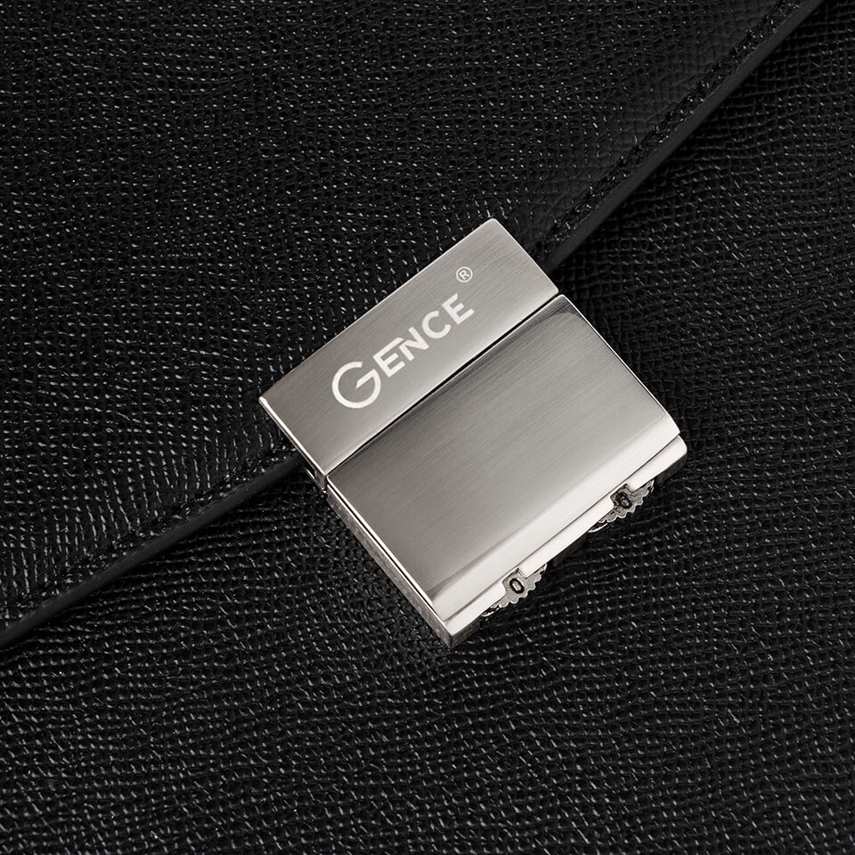 Cặp đựng tài liệu A4 da bò Epsom khóa số CTS20