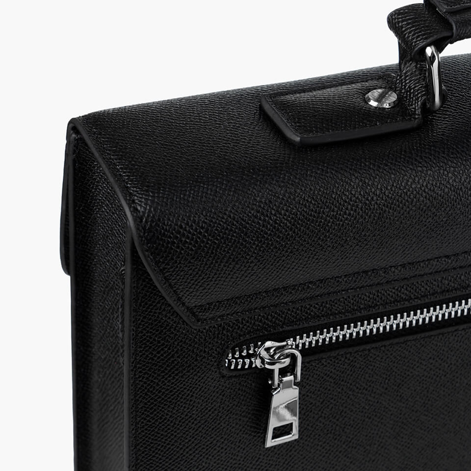 Cặp đựng tài liệu A4 da bò Epsom khóa số CTS20