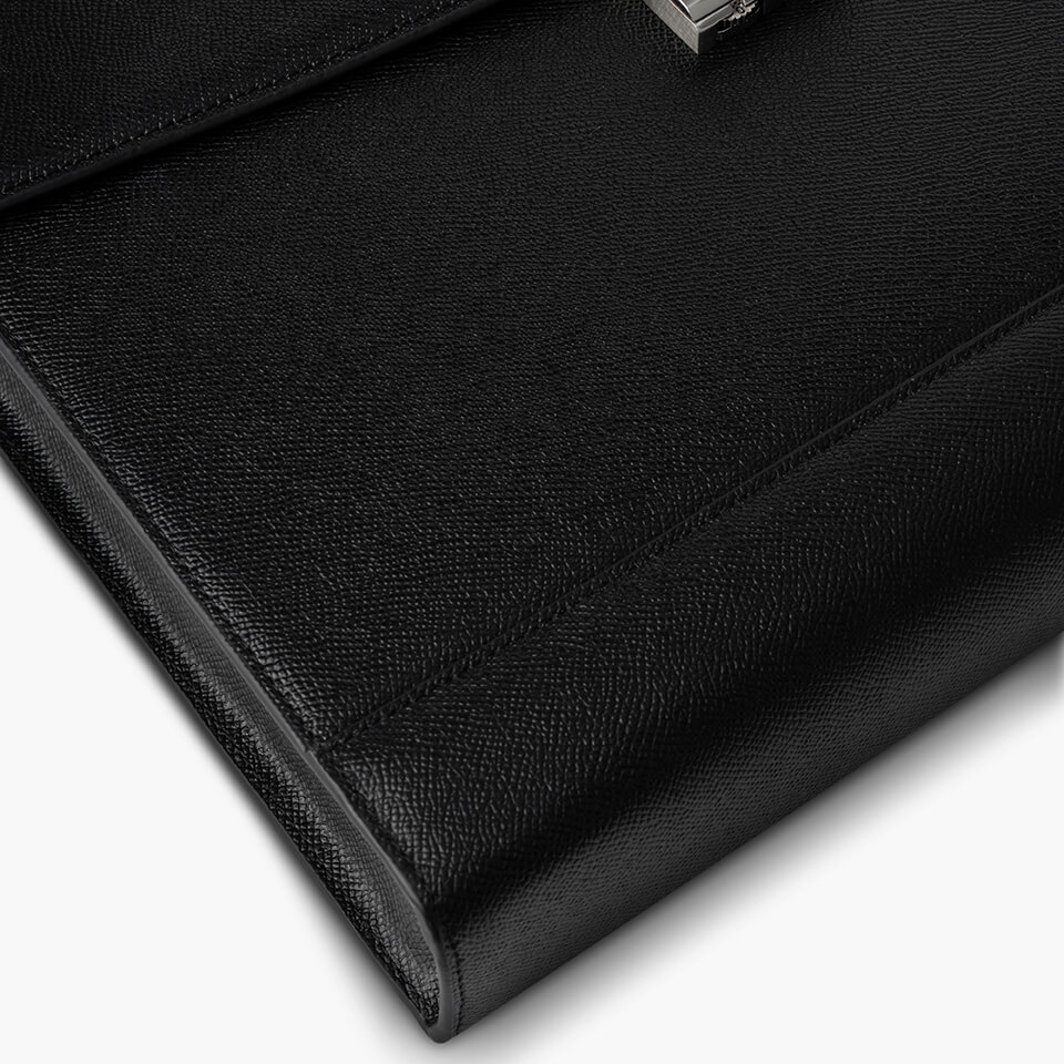 Cặp đựng tài liệu A4 da bò Epsom khóa số CTS20