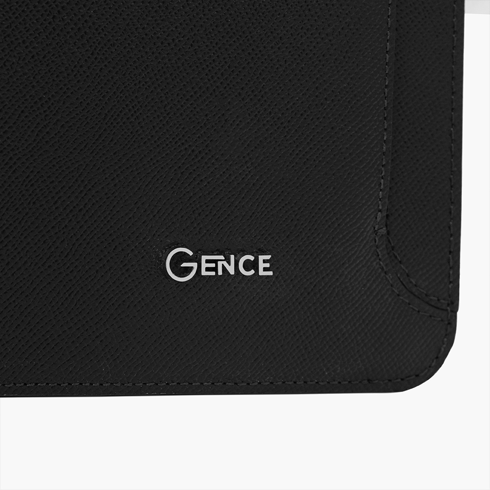 Cặp xách nam công sở da bò epsom CTS27 màu đen