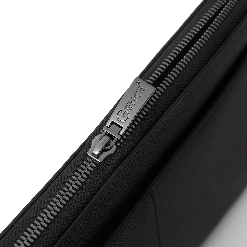 Clutch cầm tay da bò Taiga CK23 đen