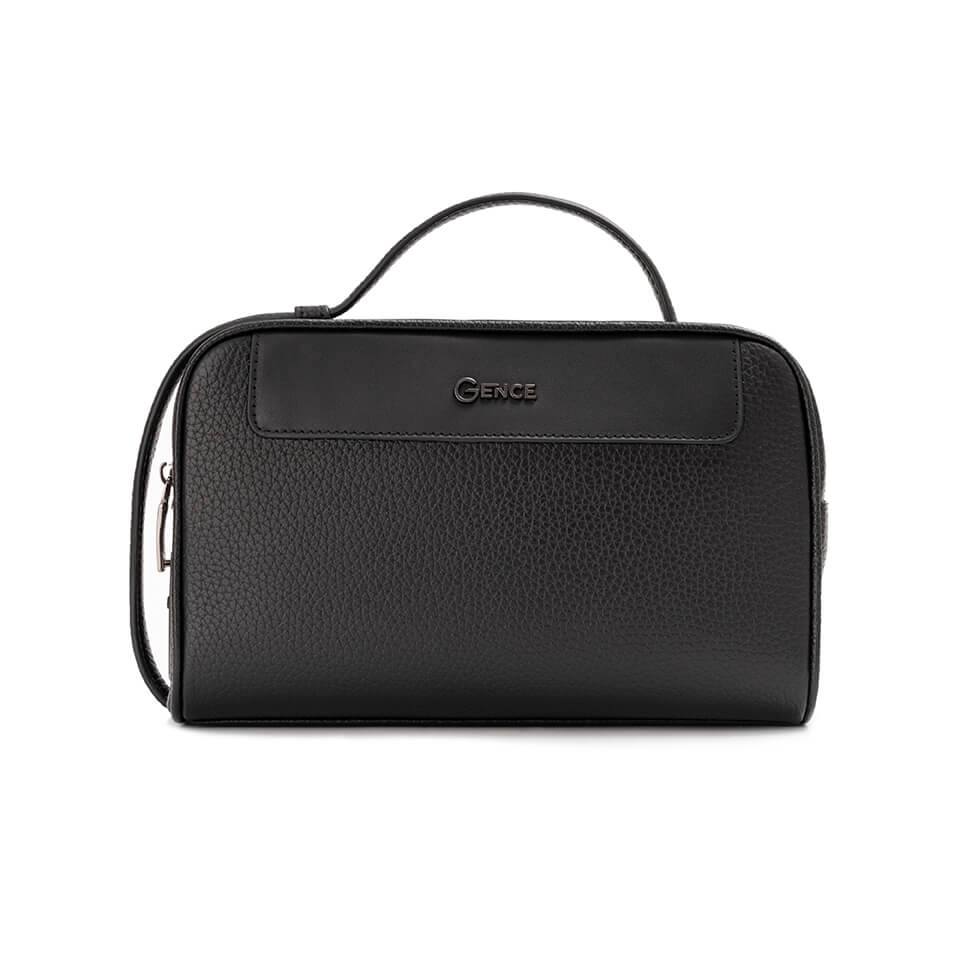 Clutch cầm tay da bò vân Togo khóa vân tay RB10