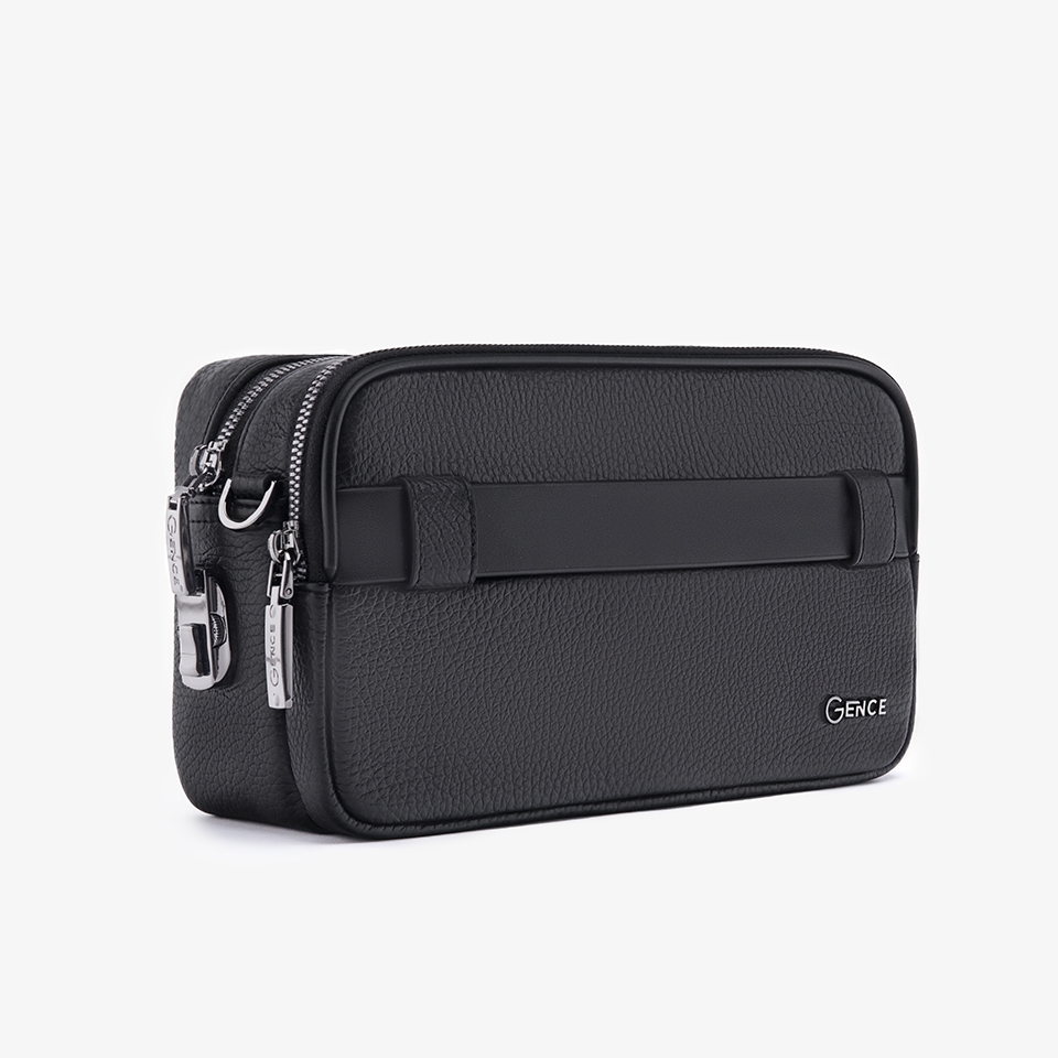 Clutch cầm tay đeo chéo da bò vân Togo cao cấp RB08