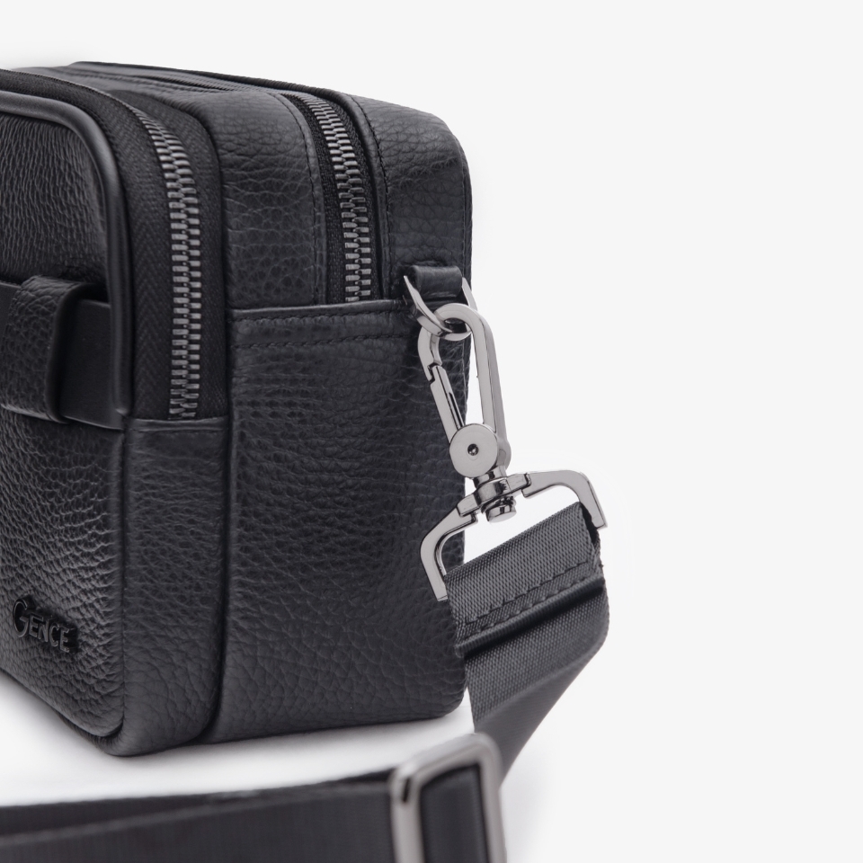 Clutch cầm tay đeo chéo da bò vân Togo cao cấp RB08