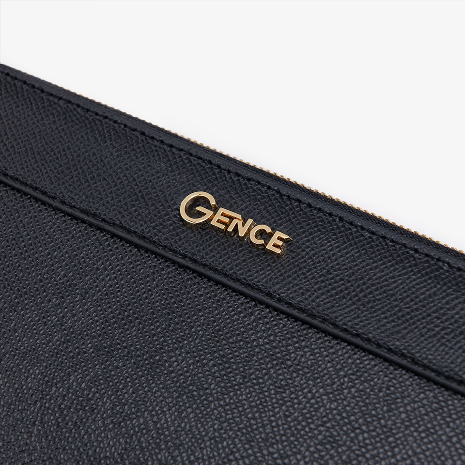 Clutch cầm tay nam da bò Epsom cao cấp HT11