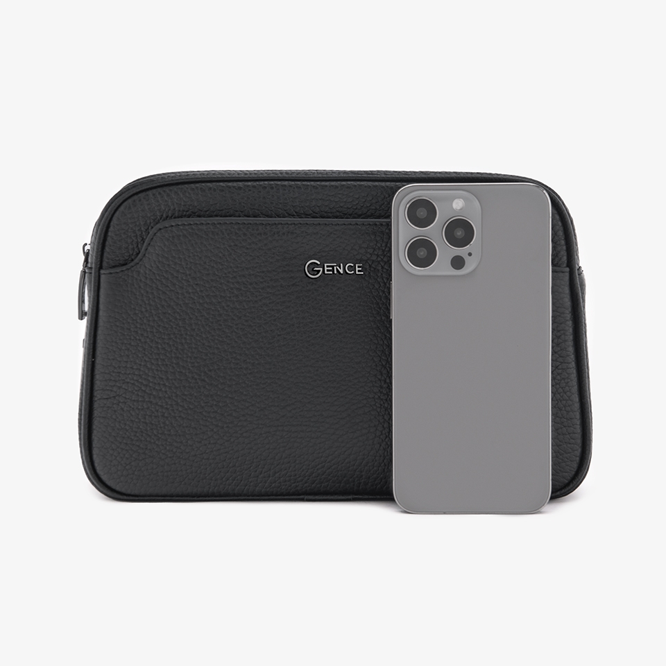 Clutch cầm tay nam da bò Togo cao cấp RB04