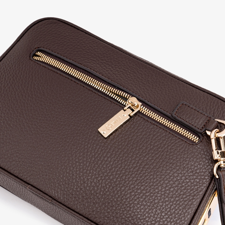 Clutch cầm tay nam da bò Togo cao cấp RB05