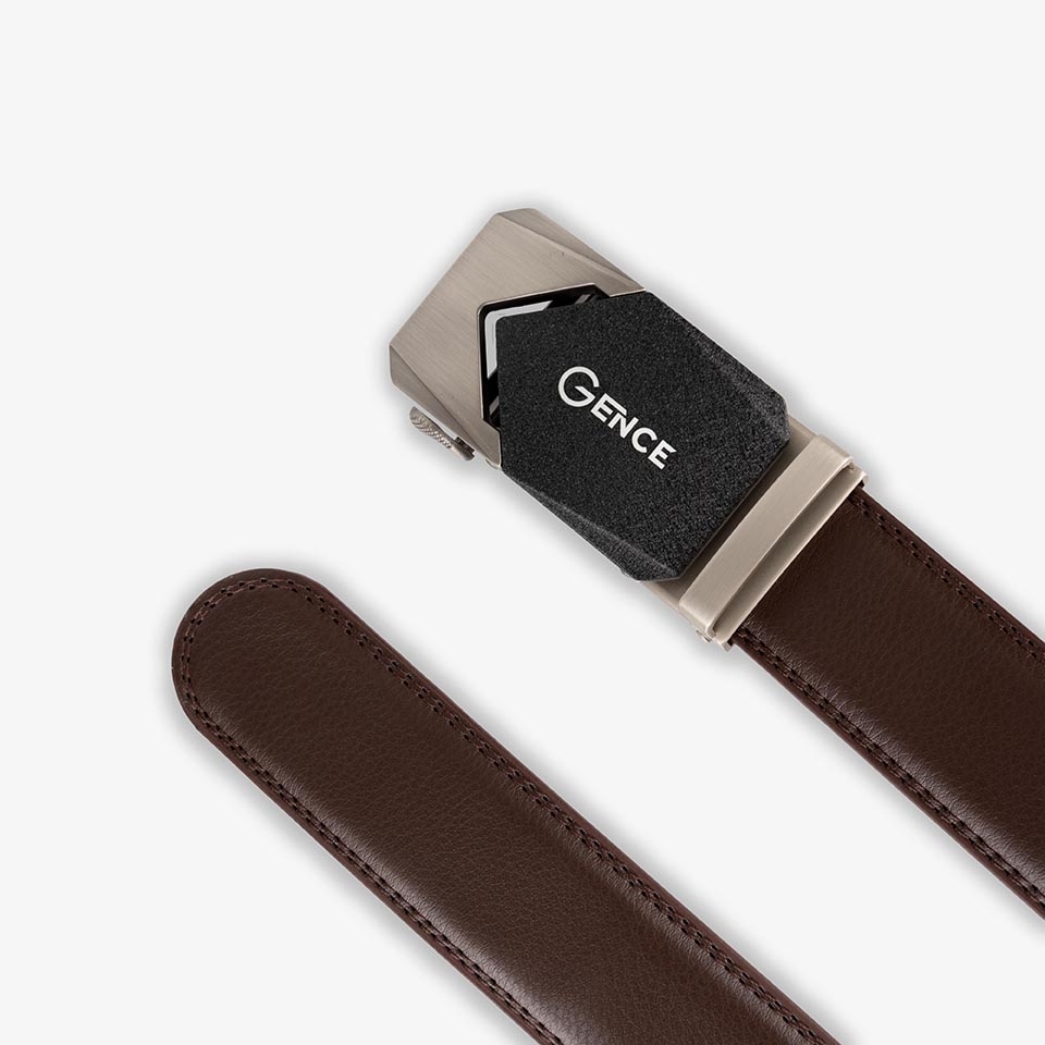 Thắt lưng da nam công sở LG22 màu nâu