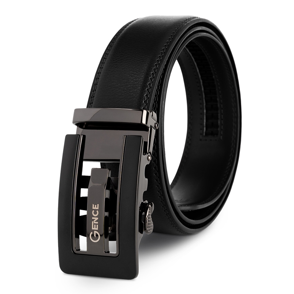 Thắt lưng da nam công sở LG23 màu đen