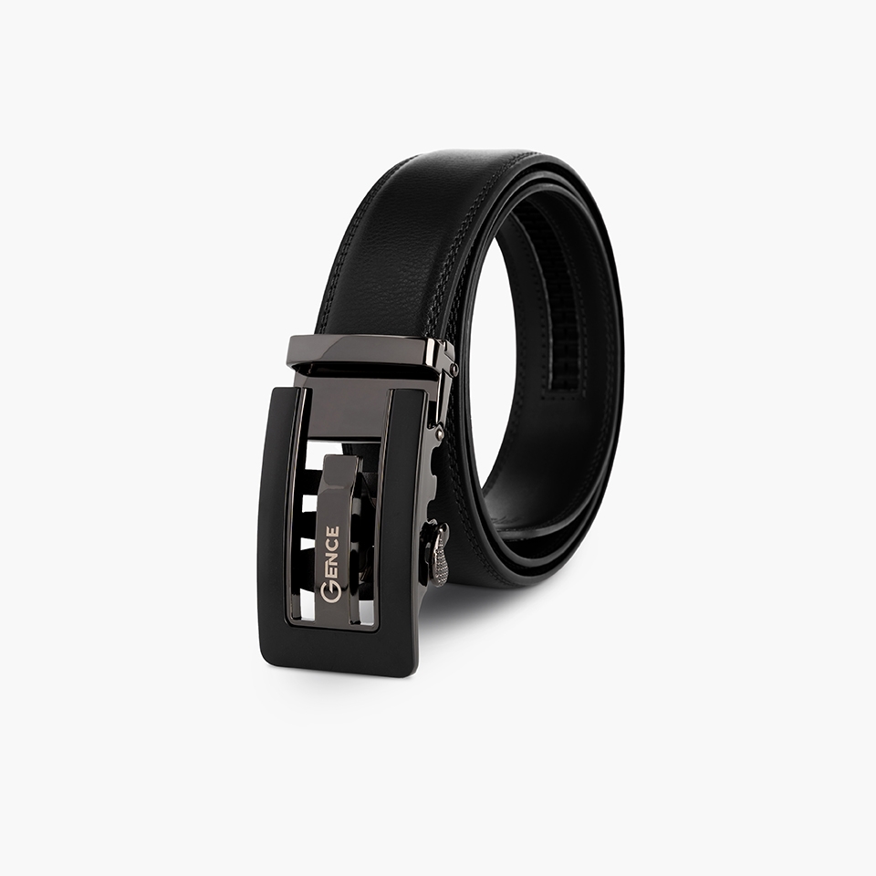 Thắt lưng da nam công sở LG23 màu đen