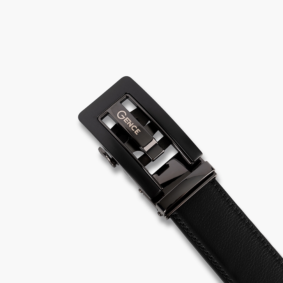 Thắt lưng da nam công sở LG23 màu đen