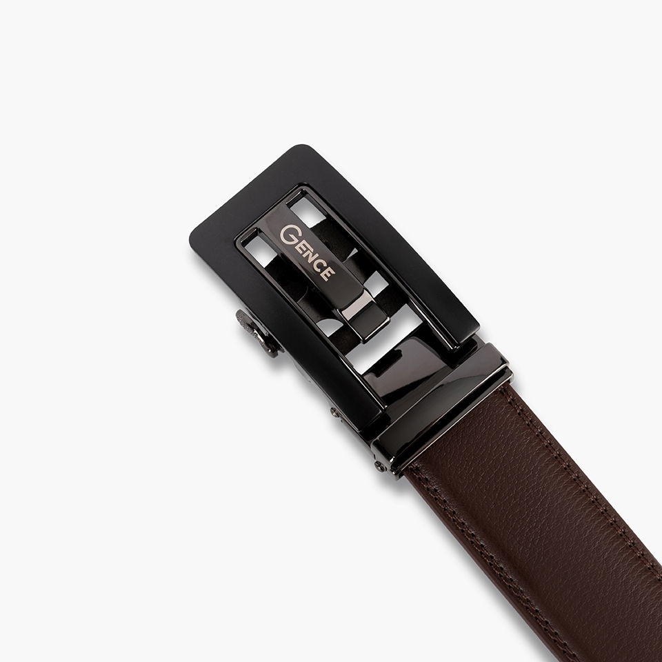 Thắt lưng da nam công sở LG24 màu nâu