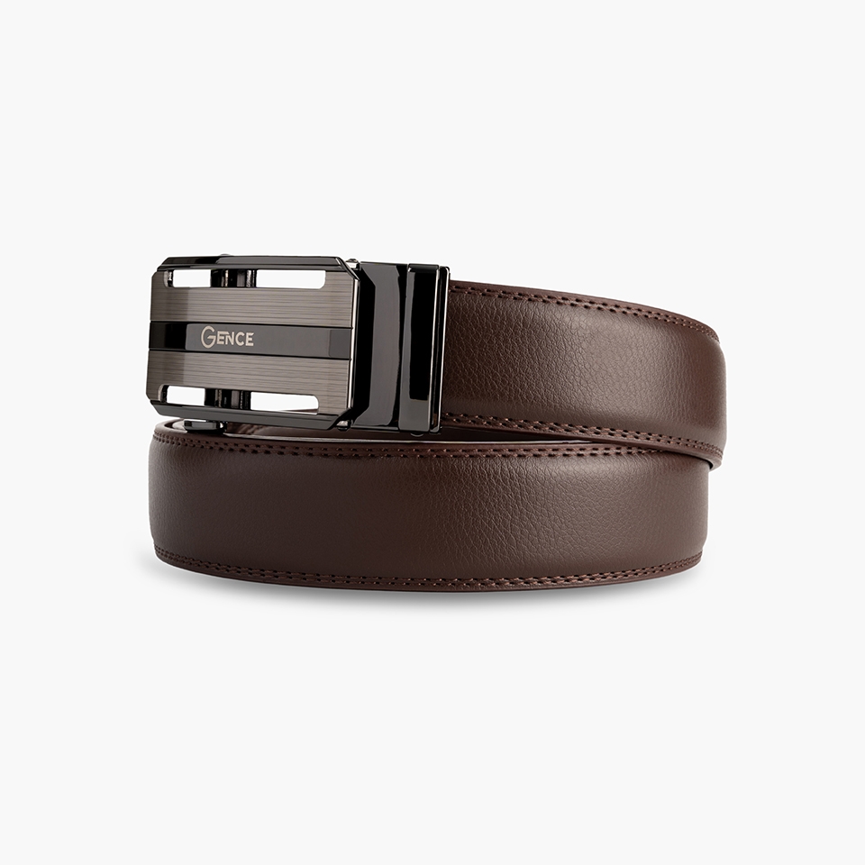 Thắt lưng da nam công sở LG27 màu nâu