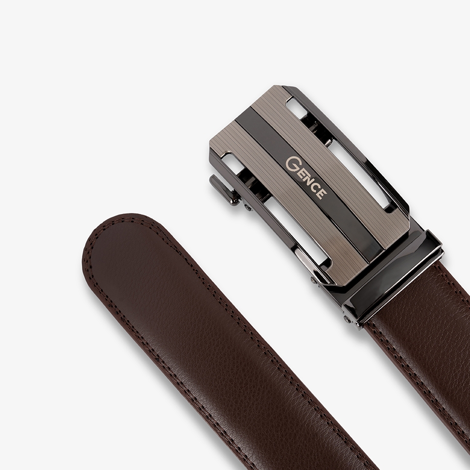 Thắt lưng da nam công sở LG27 màu nâu