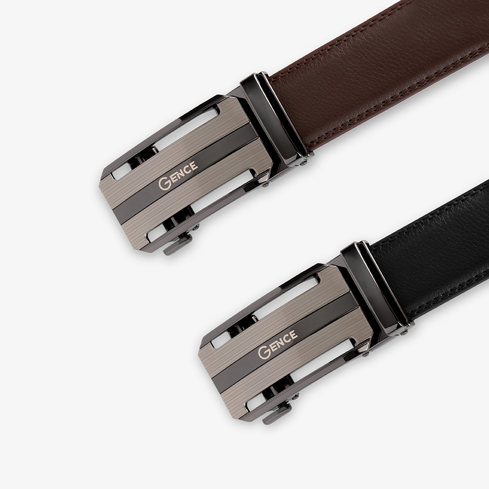 Thắt lưng da nam công sở LG27 màu nâu