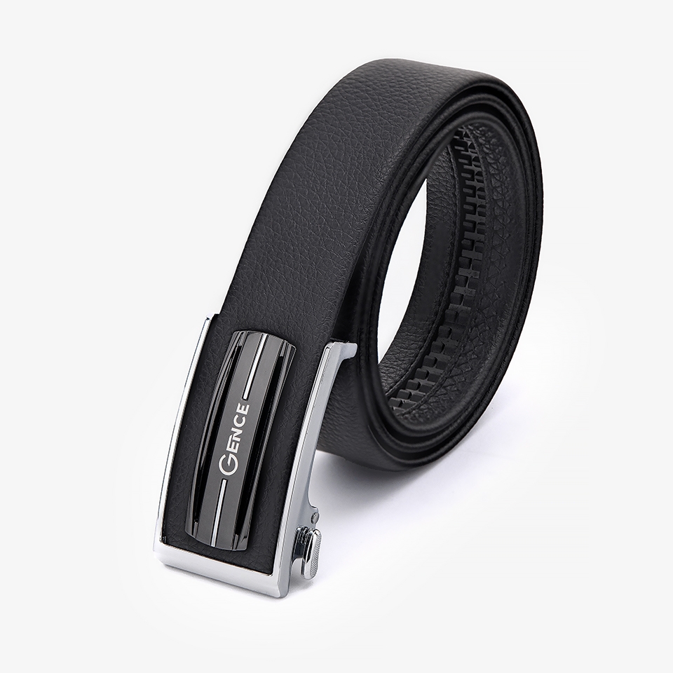 Thắt lưng da nam công sở LG33 màu đen