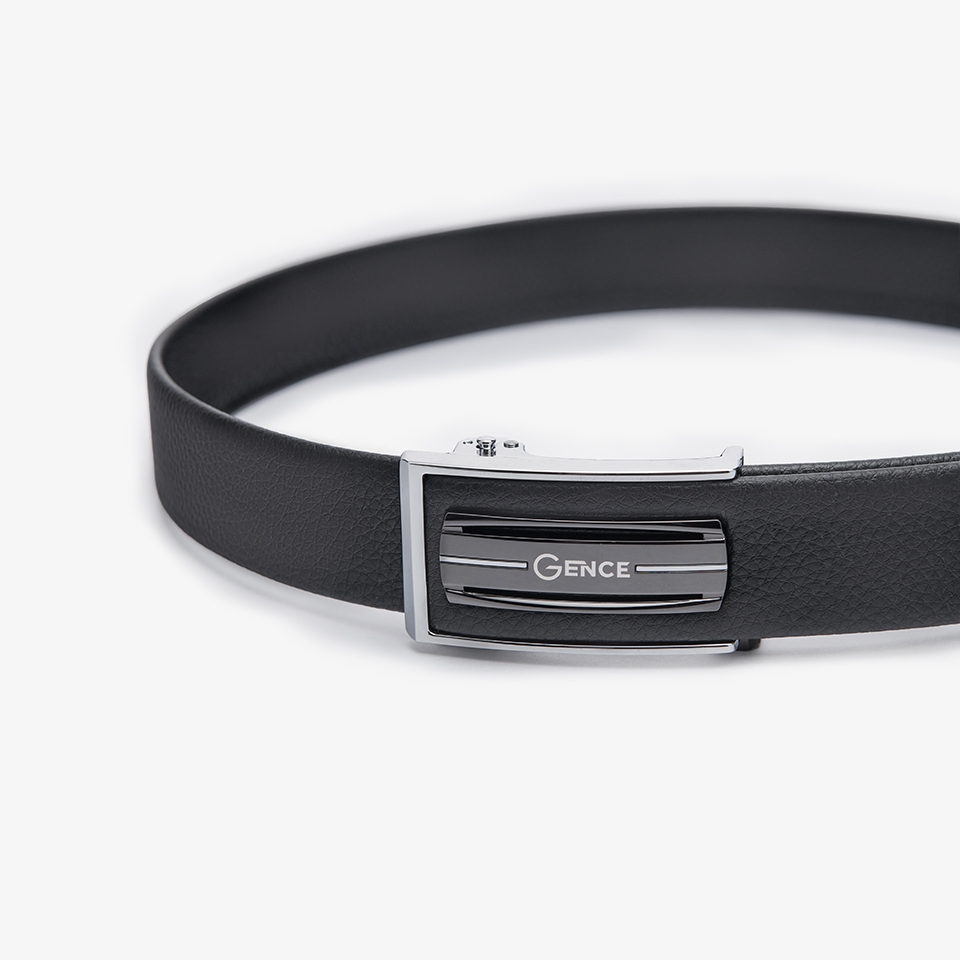 Thắt lưng da nam công sở LG33 màu đen