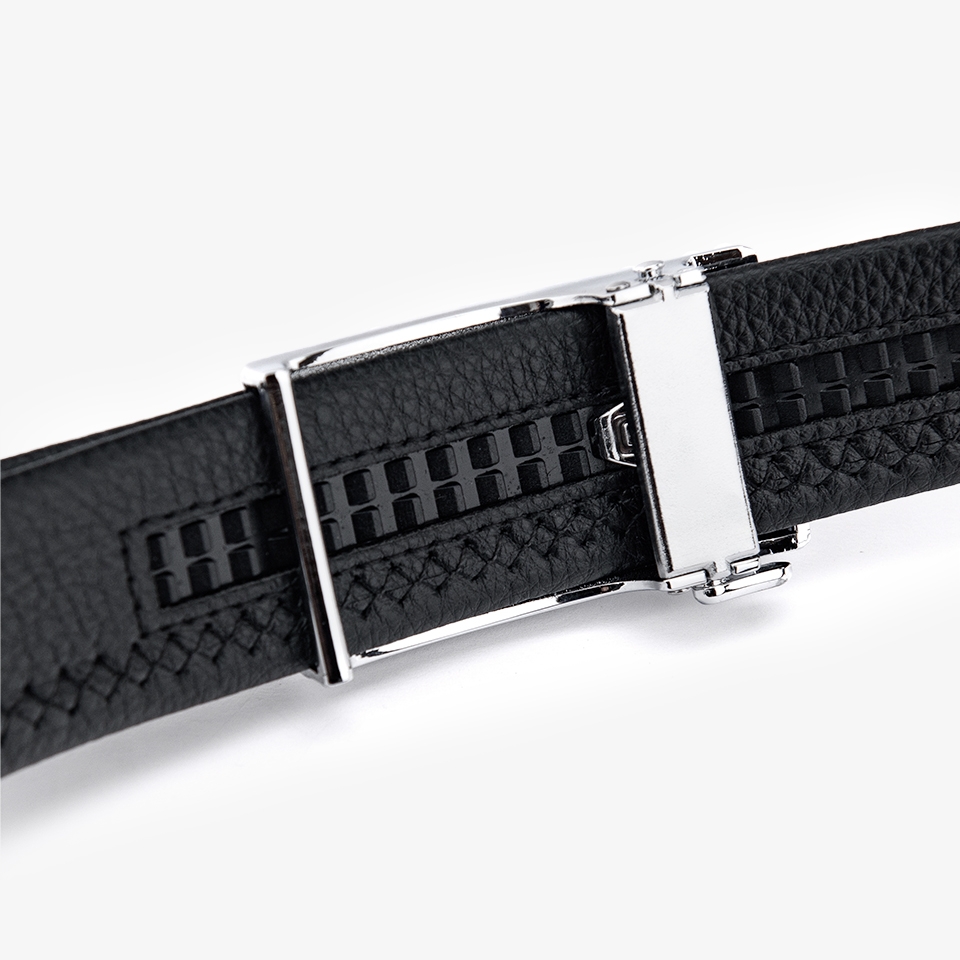 Thắt lưng da nam công sở LG33 màu đen