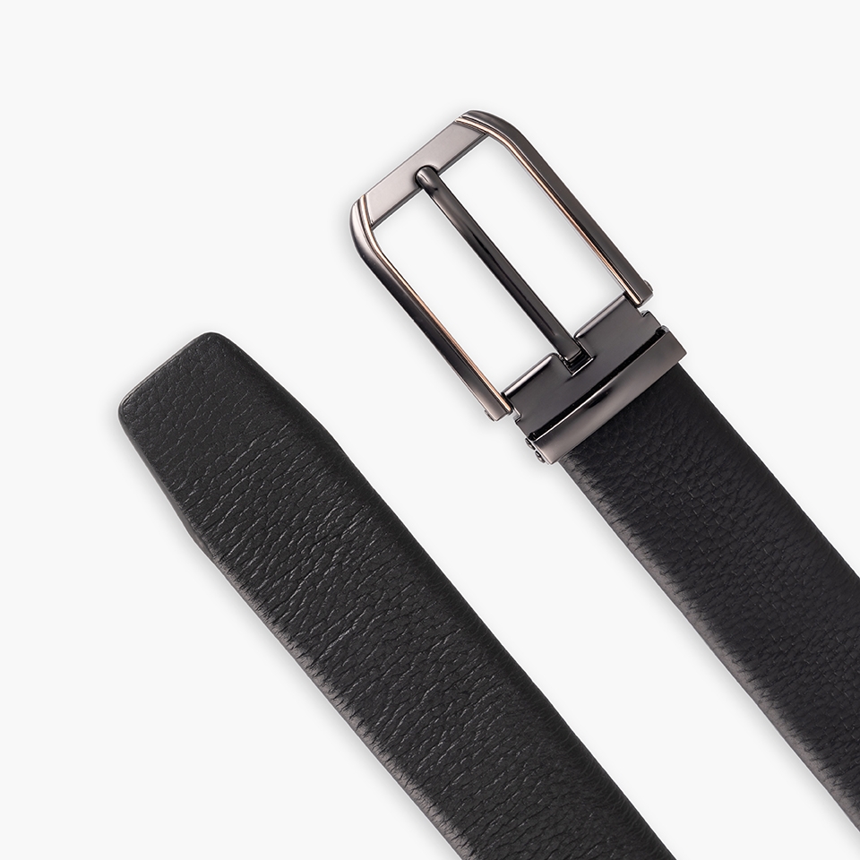 Thắt lưng da nam Gence khóa cài LG20