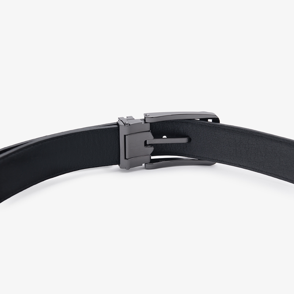 Thắt lưng da quần Jean khóa kim LG43 màu đen