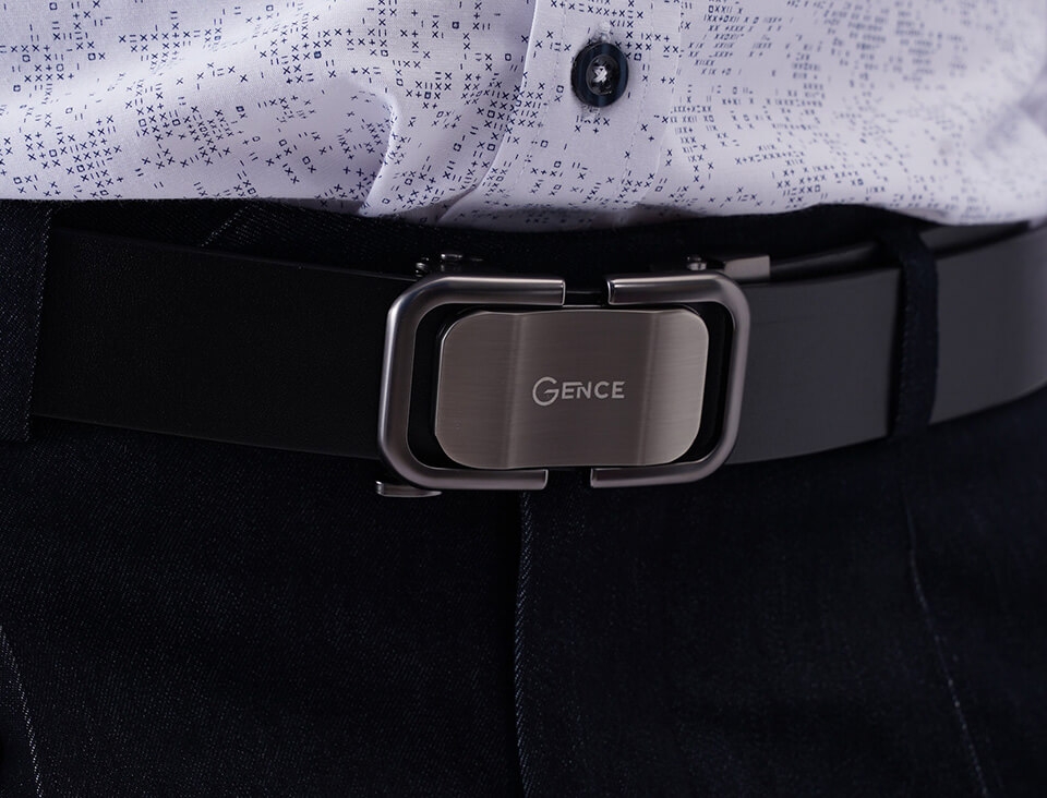 Thắt lưng nam công sở da bò LG05