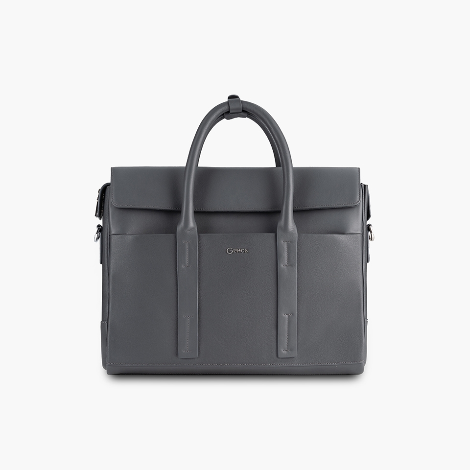 Túi xách nam công sở cao cấp da bò Taiga CDX13 ghi